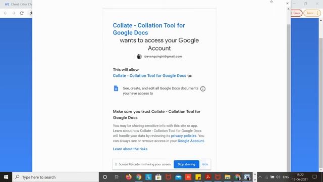 OAuth Video for Chrome extension - Collate смотреть онлайн