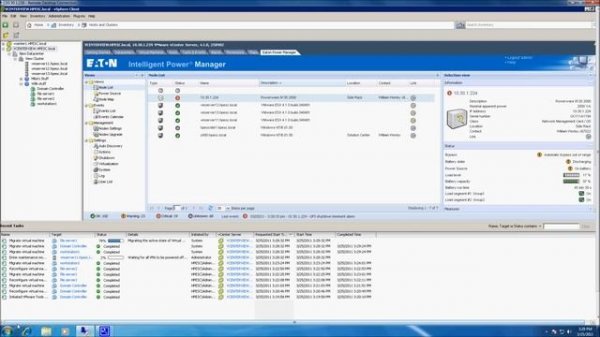 Eaton Intelligent Power Manager and VMware Integration