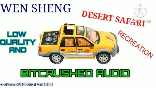 WEN SHENG - Desert Safari (Crazy Frog version) - LOW QUALITY and Bitcrushed audio Recreation смотреть онлайн