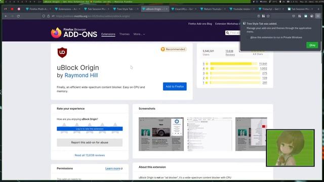 Femboy A.I. shows you some of his favorite Firefox Extensions смотреть онлайн
