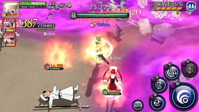 Bleach Brave Souls - 12.278 Ranged Quincy/Sternritter Very Hard Guild Quest смотреть онлайн