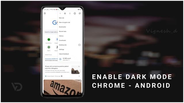 Dark Mode On Mobile Chrome Browser || Tamil || смотреть онлайн