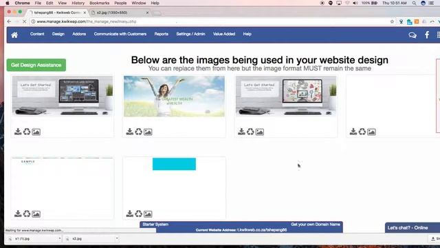 How to replace website images - Kwikweb off-the-shelf websites смотреть онлайн