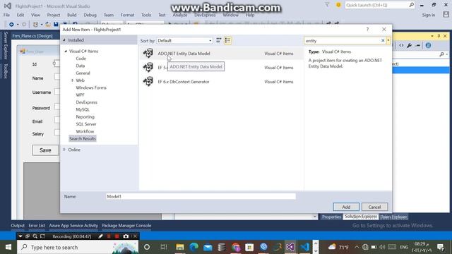 Entity Framework with Windows Form c# 3 смотреть онлайн