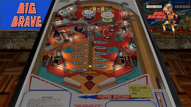 Big Brave Pinball VPX смотреть онлайн