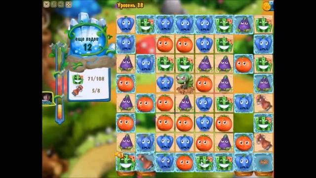Как пройти 38 уровень в игре "Магическая Кухня 2" смотреть онлайн
