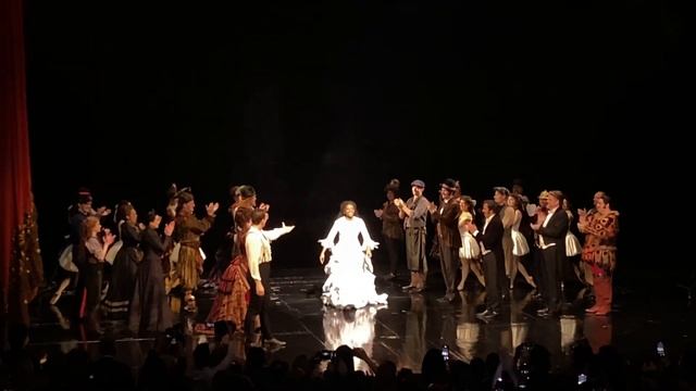 Phantom of the Opera Broadway Final Curtain Call Closing Night смотреть онлайн