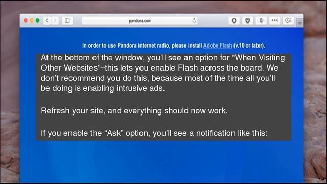 How to Re-Enable Flash in Safari 10 смотреть онлайн
