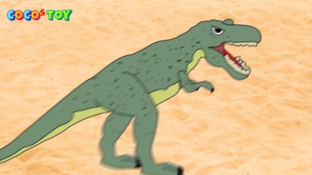 No one's brave from the start 6ㅣdinosaurs cartoon for childrenㅣCoCosToy смотреть онлайн