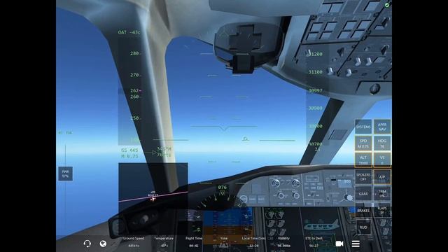 Air europa Madrid to Rome ( infinte flight ) смотреть онлайн