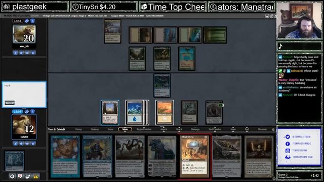 ALL-IN on Urza Artifacts | Vintage Cube | MTGO смотреть онлайн