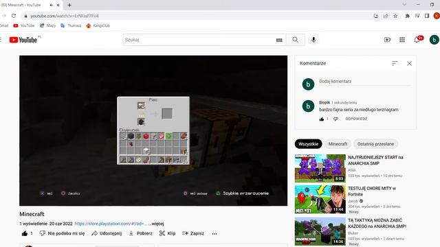 89 Minecraft YouTube Google Chrome 2022 06 30 21 17 09 смотреть онлайн
