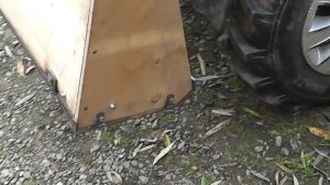 Скребок на МТЗ 132.