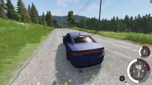 Drifting | BeamNG.Drive | Dodge Charger смотреть онлайн