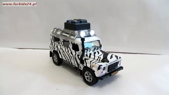 LAND ROVER DEFENDER SAFARI MODEL ŚWIATŁO DŹWIĘK смотреть онлайн