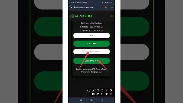 How to Claim $4,000 Worth of AIV Token Airdrop in Trust Wallet | New Airdrop 2021 смотреть онлайн