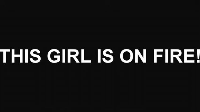 Alicia Keys - Girl On Fire (Lyrics)(1) смотреть онлайн