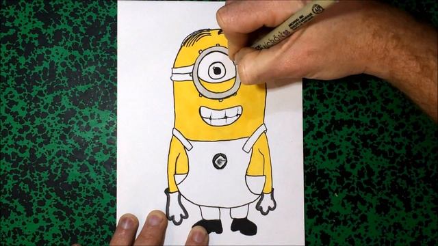 Speed Drawing - Stuart (Minions) смотреть онлайн