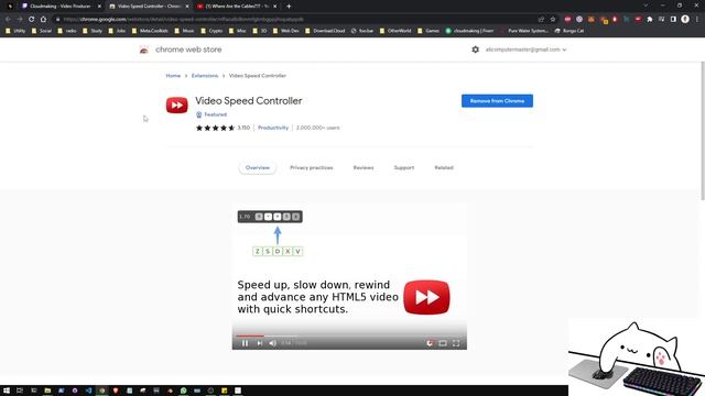Best Video Speed Controller Chrome Extensions (SUPER EASY!!) смотреть онлайн
