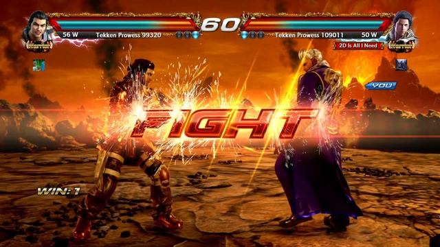 My Claudio vs A Wild Lei - Tekken 7 Online Rank Steam смотреть онлайн