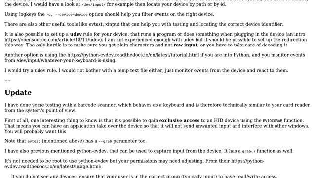 Unix & Linux: How can I get a card reader to generate a file on scanning? (2 Solutions!!) смотреть онлайн