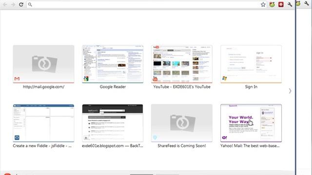 Google Chrome experimental new tab page смотреть онлайн