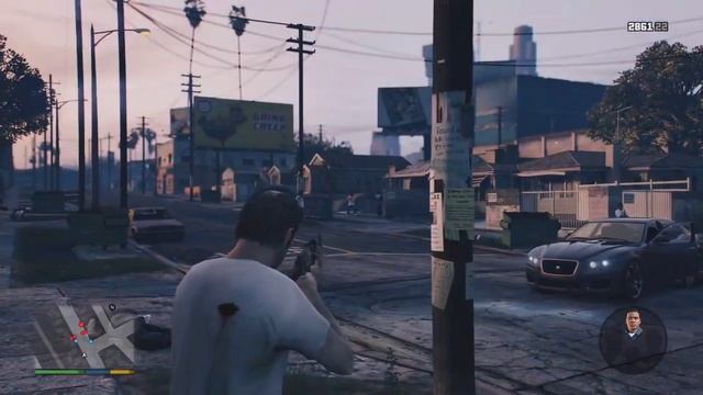 Playing GTA 5 Story Mode Mission 22: Hood Safari смотреть онлайн