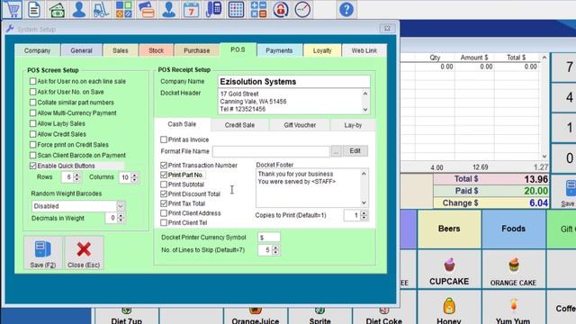 Ezisolution Systems: Point of Sale receipt printing in Retailman POS смотреть онлайн