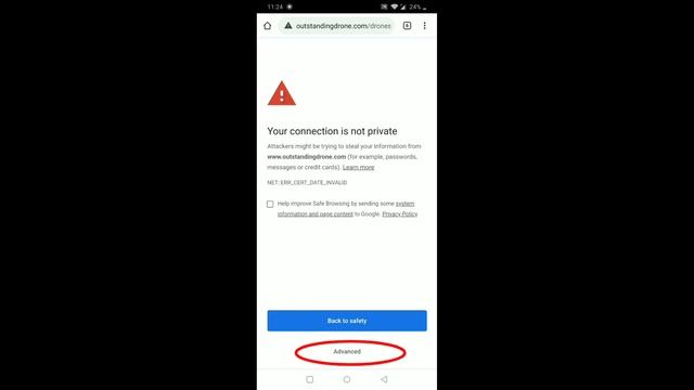 Google Chrome YOUR CONNECTION IS NOT PRIVATE error easy fix | Simple смотреть онлайн