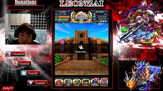 [Brave Frontier] Earth Arena Vortex Team Showcase! смотреть онлайн
