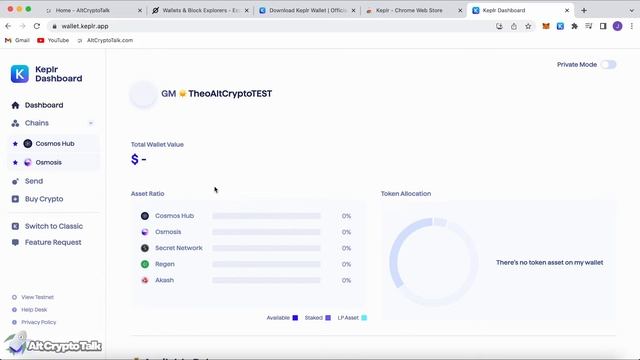 Keplr Wallet Tutorial | Cosmos смотреть онлайн