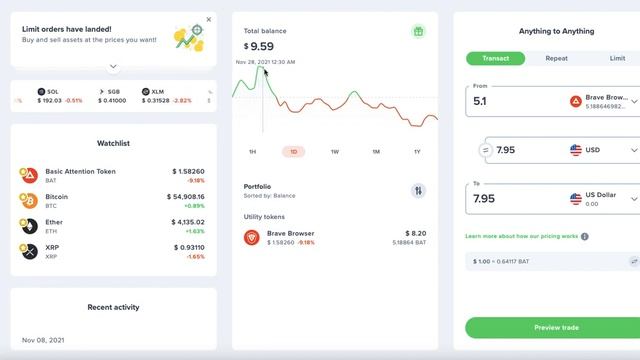 how to cash out your brave rewards using your uphold exchange account смотреть онлайн