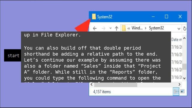How to Open an Explorer Window from the Command Prompt’s Current Directory смотреть онлайн