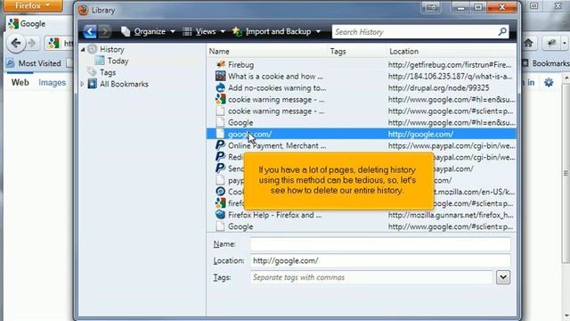 Managing History and Cache in Mozilla Firefox - A Video Tutorial presented by GotWebHost.com смотреть онлайн