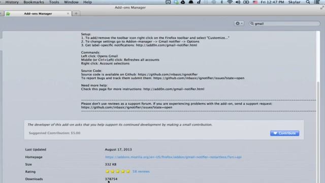 How to Install Gmail in the Firefox Menu смотреть онлайн