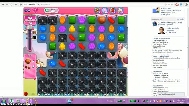 Hack Candy crush saga tener mas puntaje. смотреть онлайн
