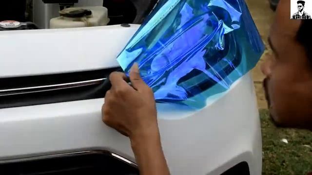 How To Install Neo Chrome Headlight Tint Film DIY смотреть онлайн