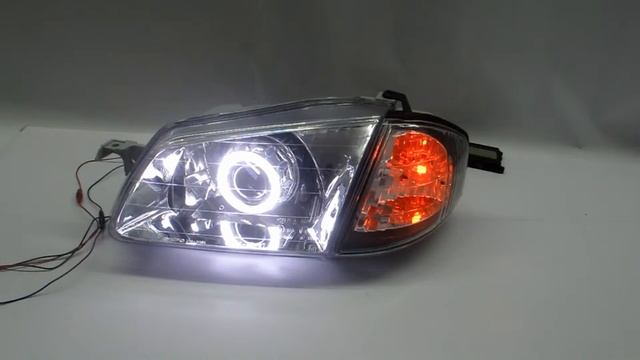 CrazyTheGod Protege BJ 1998-2003 4D/5D CCFL HID BI-Projector Headligh Headlamp V3 G3 CHROME MAZDA смотреть онлайн