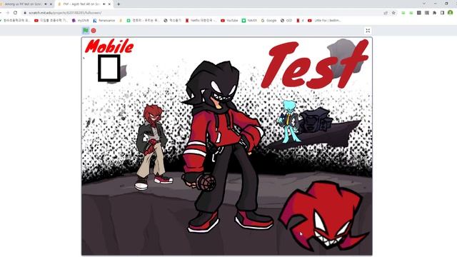 Majin Sonic FNF TEST Alpha 0 4 on Scratch Chrome 2022 03 24 21 08 14 смотреть онлайн