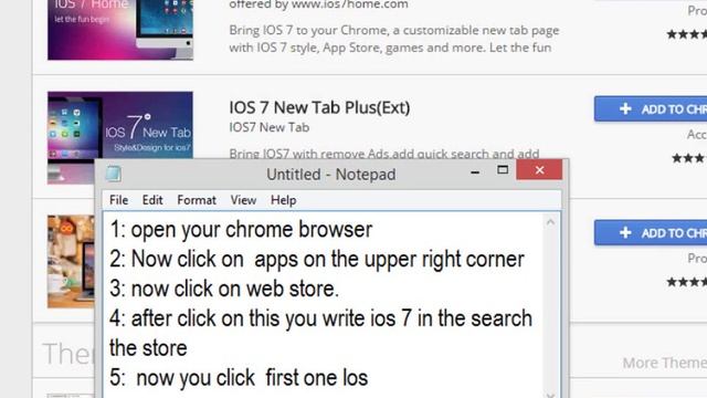 tutorial how get Apple Ios7 on chrome смотреть онлайн