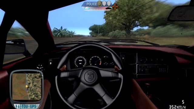 TestDriveUnlimite Jaguar XJ220 top speed 389km/h смотреть онлайн