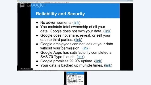 Overview of Google Apps for Education - EduOnAir Hangout - 2012-11-20 смотреть онлайн