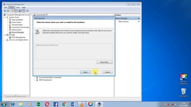 CDC/Vcom Driver Installation