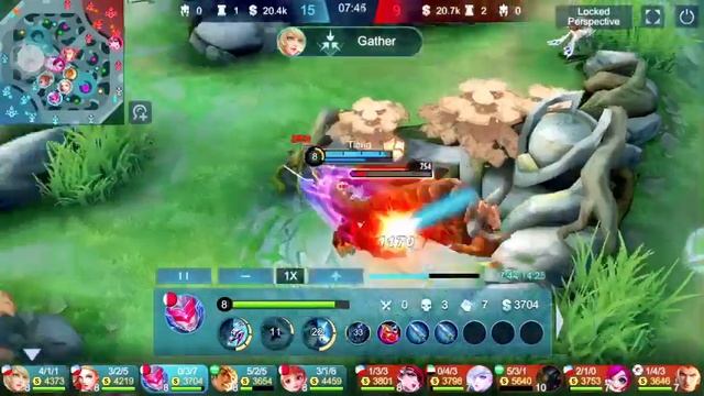Saber l Rank Game l Mobile Legends Bang Bang l Brave Chloe Gameplay смотреть онлайн