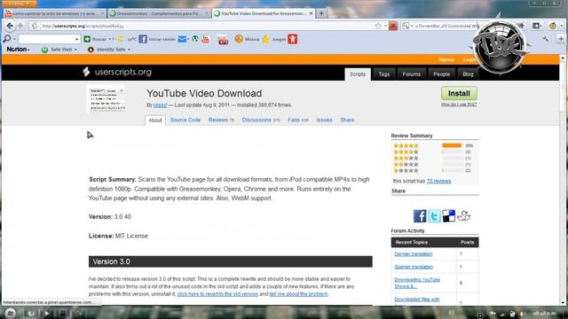 Como descargar videos de youtube con scrips смотреть онлайн