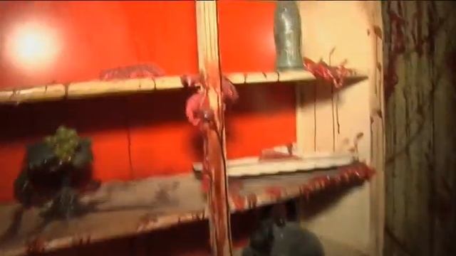Walk thru Haunted House at Six Flags...if you're brave enough! смотреть онлайн