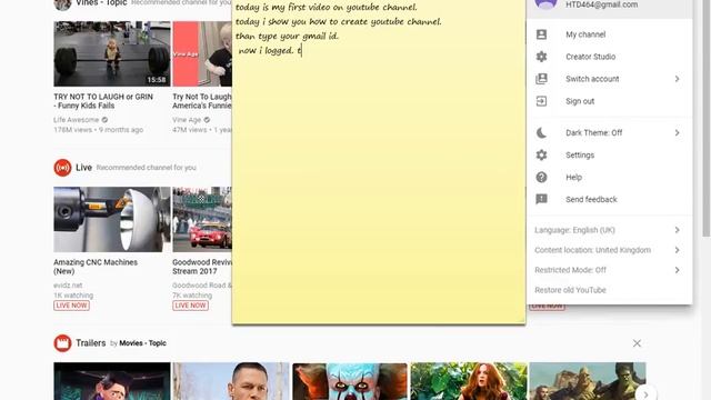 How to create Youtube channel смотреть онлайн
