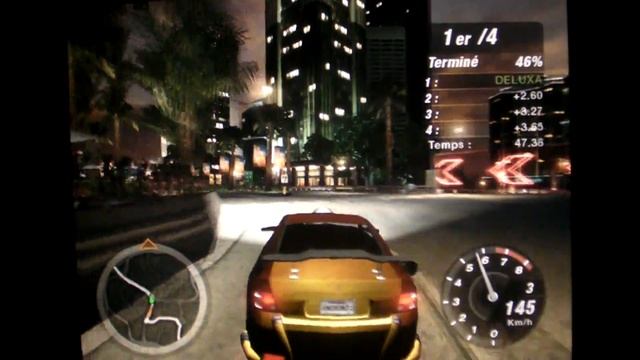 Need For Speed Underground 2 : Wall Center (Pontiac GTO 