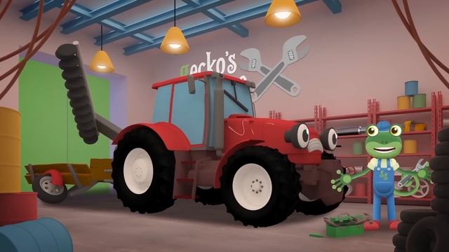 New Jobs For Big Trucks!・Gecko's Garage・Truck Cartoons For Kids・Learning For Toddlers смотреть онлайн