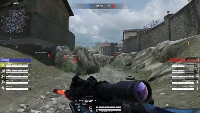 Warface 1-0 турниры деаф!!